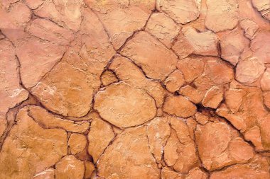 Soyut kahverengi grunge arka plan. Dekoratif taş duvar, Dekoratif Sıva