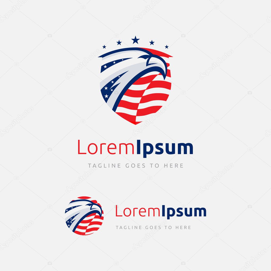 US Eagle Logo, American Eagle logo design.