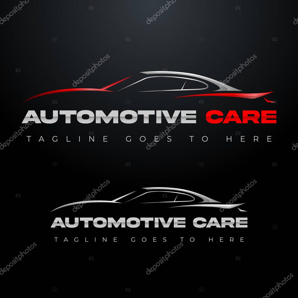 Car logo, automobile logo, automotive logo. Sports vehicle vector illustration, sports vehicle icon.