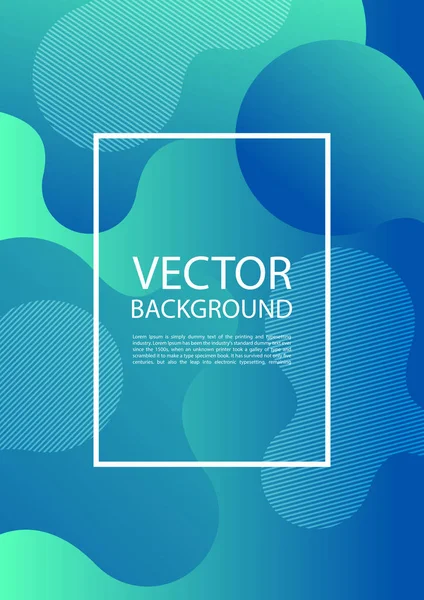 Abstract mixing of colors and lines — Stock Vector