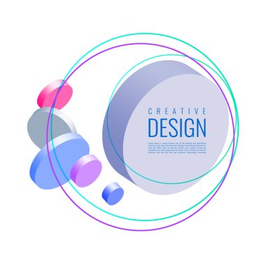 Renkler ve çizgiler 3D karıştırma soyut 