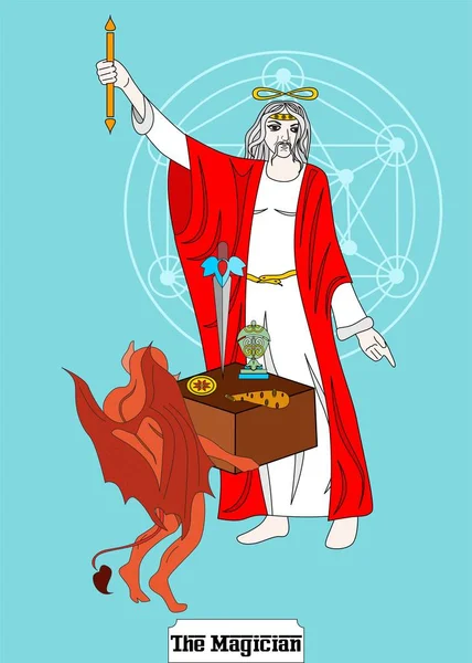 El significado de la carta del Mago en el tarot