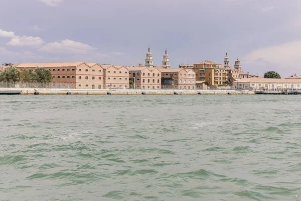 Port Italy Venezia Water Clouds — Stock Photo, Image