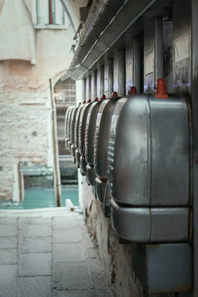 İtalya Venezia ankesörlü telefon telefon perspektif