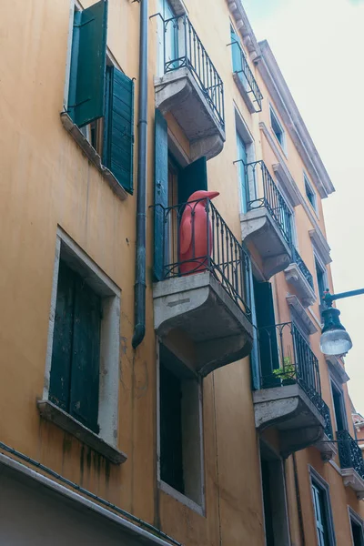 Penguen balkon Venezia İtalya