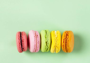 renkli macaroons