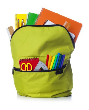 Yeşil Okul Sırt Çantası 