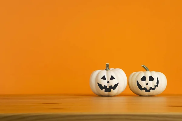 Halloween Zucca Jack Decorazione Lanterna Con Faccia Divertente — Foto Stock