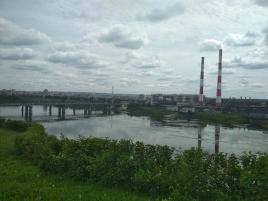 Tom nehri Kemerovo 'da