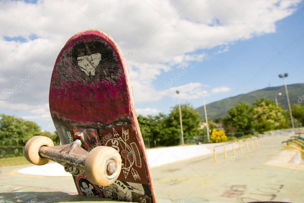 Skate, Skateboard at Skate Park