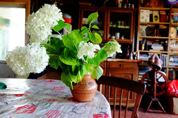 Bir Kır Evinde Bir Oda — Stok fotoğraf