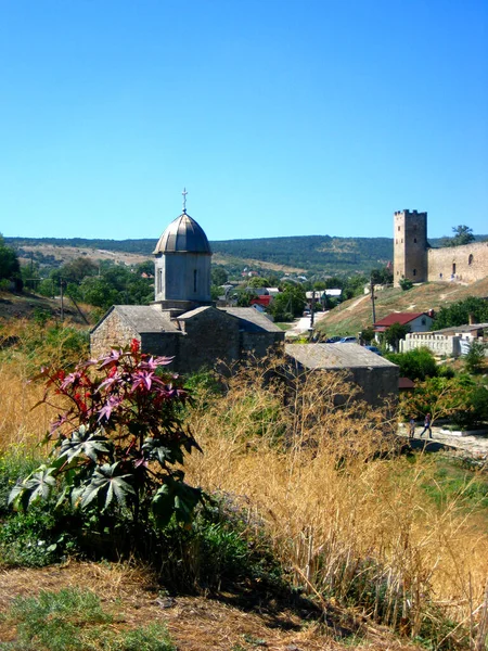 Ancient Fortress Hill Feodosia — Stock Photo, Image