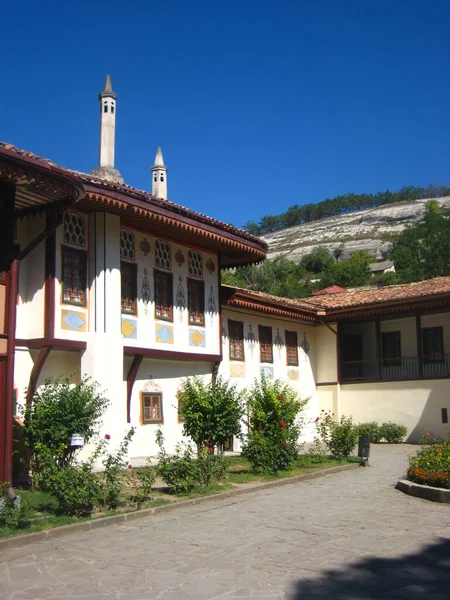 Hermosa Casa Antigua Bakhchisaray Crimea — Foto de Stock