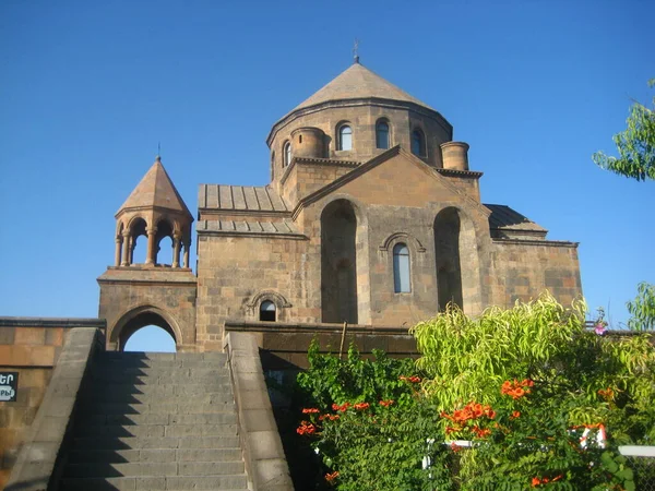 Old Brown Building Armenia — Stock Photo, Image