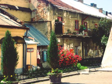 Eski güzel şehir Lviv