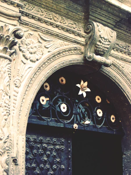 Old Beautiful Building City Lviv — Stock Photo, Image