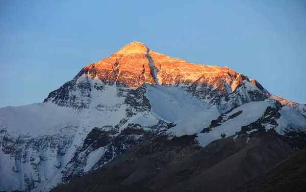 Tibeti Fennsík Vagy Himalája Tető Világ Világ Legmagasabb Fennsíkja Egy — Stock Fotó