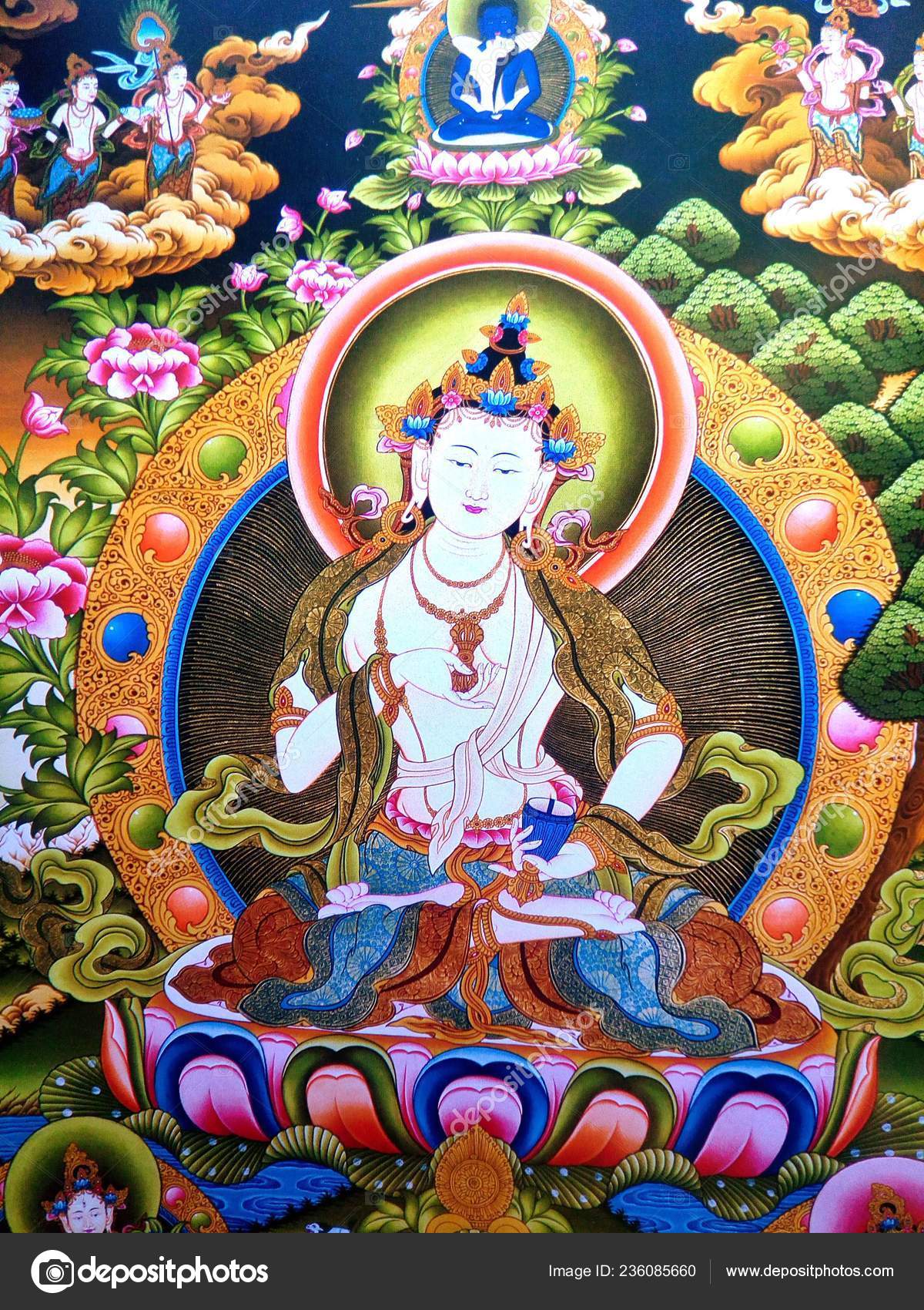 Prática Buda Vajrasattva Dorje Sems Dpa Uma Meditação Tântrica