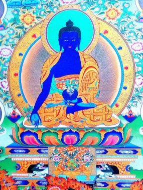 Mahayana ve Vajrayana geleneklerinde tıp Buda 'sı Sangye Menla, dindarların kalbinde özel bir yer alır. Hem fiziksel hem de zihinsel hastalıkların tedavisinde uzman. Tıp Buda 'sı, Tıp Öğretmeni ve Şifacı.