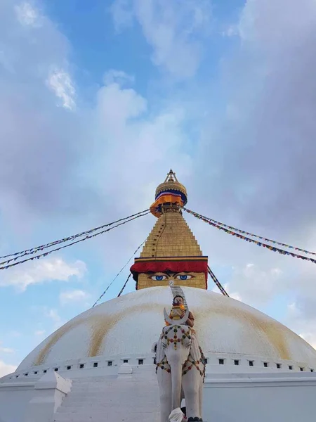 Boudhanath Buddhist Stupa Kathmandu Nepal Its One Largest Stupa World — Stock Photo, Image