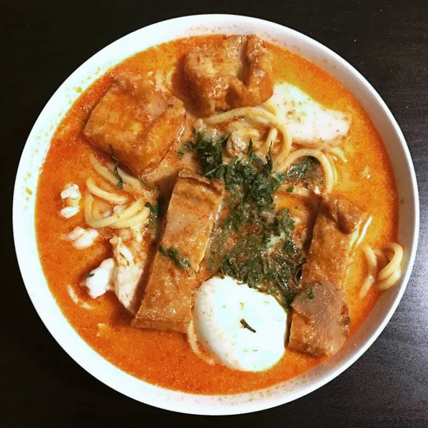 Curry Nekem Egy Étel Hogy Egyedi Malajzia Rajz Maláj Kínai — Stock Fotó