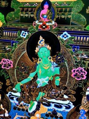 Yeşil Tara bir kadın Buda veya Bodhisattva var. Tibetli Budist dünyadaki en bilinen Tanrıçalar biridir. Hızlı ve öfkeli henüz çok hızlı cevap bizi Samsara dünya acı çekmekten kurtarmak için çağırma dualarımızın.