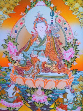 Guru Rinpoche ve o yaygın olarak venerated bir 