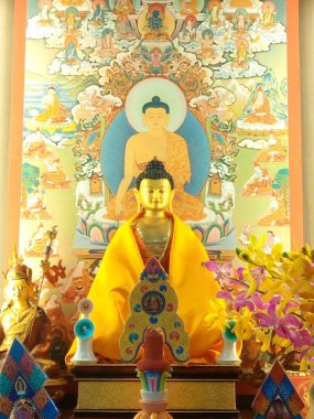 Wesak günü geleneksel olarak Lord Buddha 'ya tapanlar tarafından kutlanan bir bayramdır. Tibet 'te Saga Dawa olarak bilinir. Budistler Shakyamuni Buddha 'nın doğum, aydınlanma ve ölümünün anısına Buda heykelini yıkayacaklar.. 