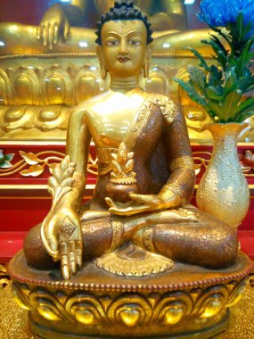 Mahayana ve Vajrayana geleneklerinde tıp Buda 'sı Sangye Menla, dindarların kalbinde özel bir yer alır. Hem fiziksel hem de zihinsel hastalıkların tedavisinde uzman. Tıp Buda 'sı, Tıp Öğretmeni ve Şifacı.