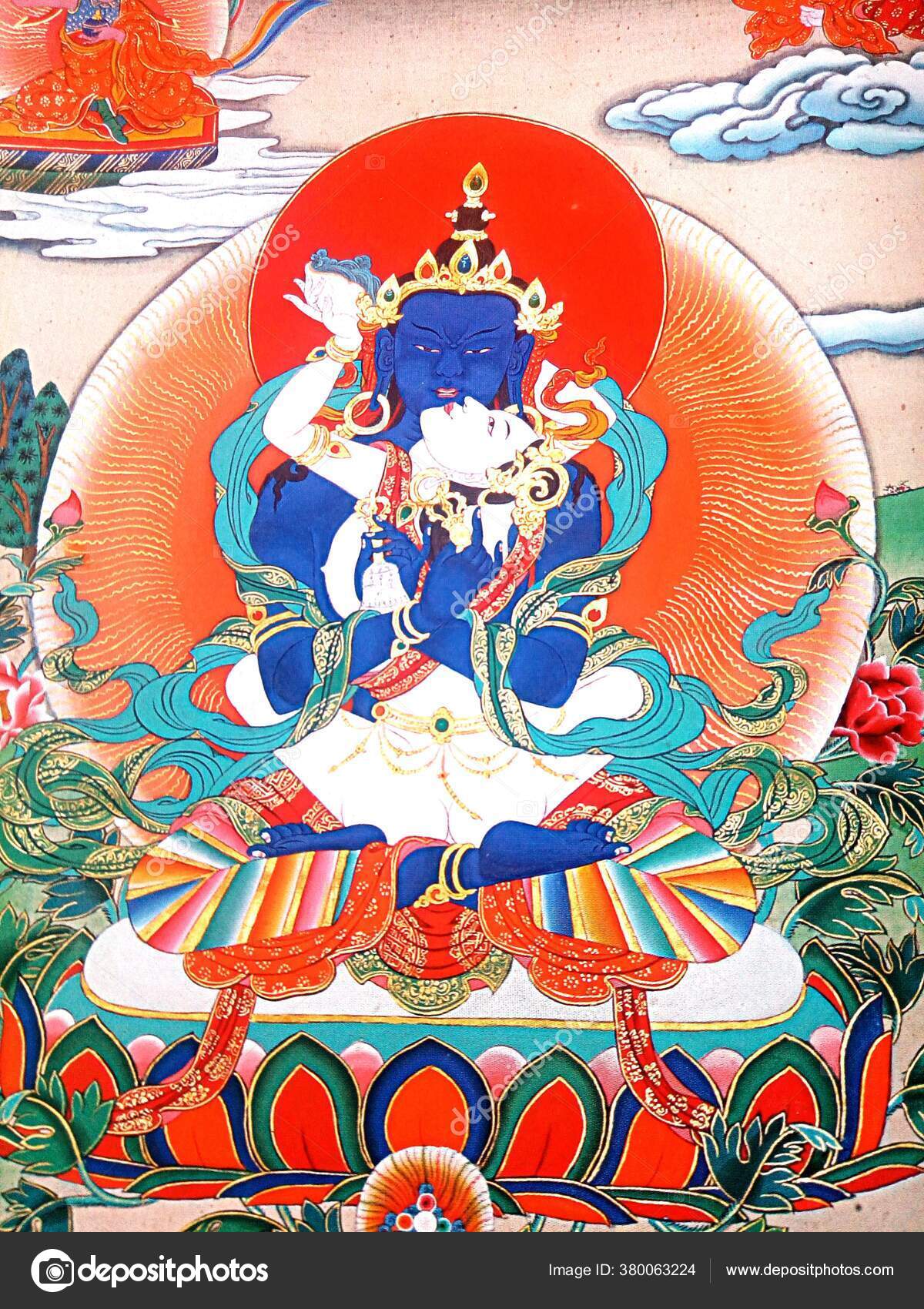 Prática Buda Vajrasattva Dorje Sems Dpa Uma Meditação Tântrica