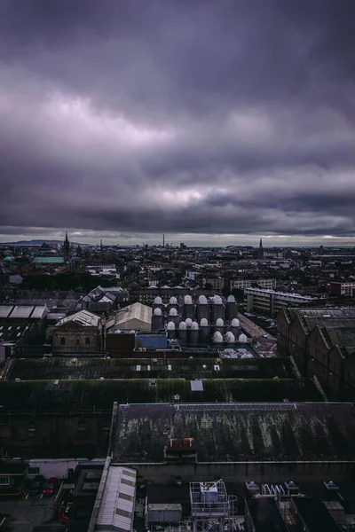 Stormy Shot Dublin Tall Building — Stock Photo, Image