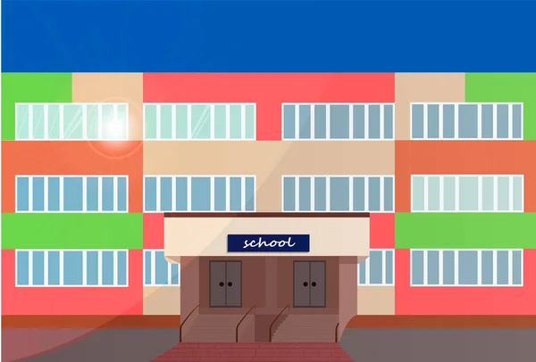 renkli okul bahçesi geçmişi