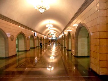 Kazakistan, Alma ATA - Almaty, metro istasyonları