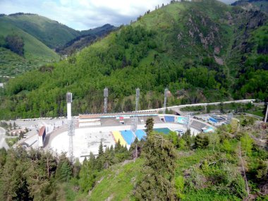 Kazakistan, Medeo - Chimbulak teleferiği