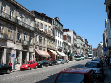 Portekiz, Porto, şehir merkezinin sokakları ve meydanları