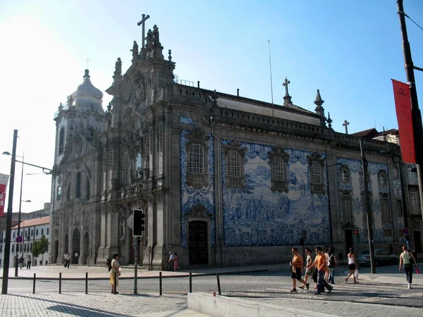 Πορτογαλία Πόρτο Δρόμοι Και Πλατείες Του Κέντρου Της Πόλης — Φωτογραφία Αρχείου