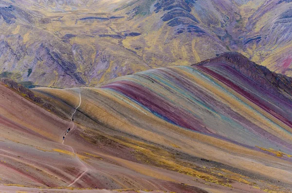 Palcoyo Paraíso Oculto Montaña Arco Iris Alternativa —  Fotos de Stock