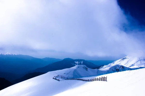 Rosa Khutor Cima Dei Monti Sochi — Foto Stock