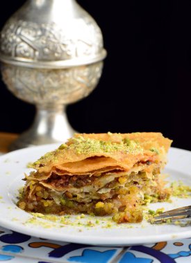 geleneksel Türk Arapça tatlı - baklava 