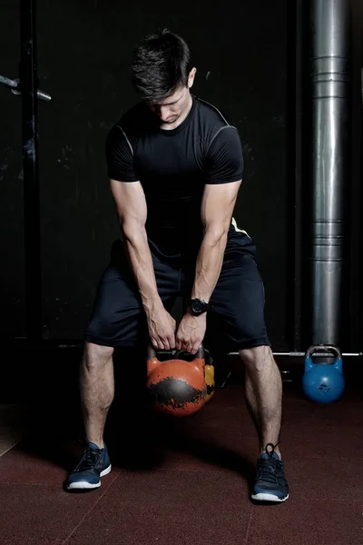 Athlete Fitness trainer working out — Stock Photo, Image