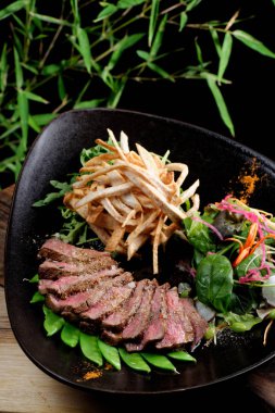 Lemongrass ızgara sığır biftek 