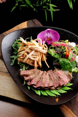 Lemongrass ızgara sığır biftek 