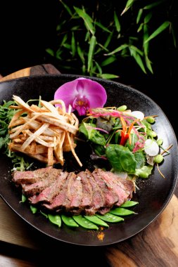 Lemongrass ızgara sığır biftek 