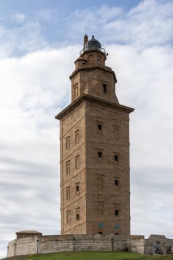 La Coruna, İspanya 'daki Herkül Kulesi