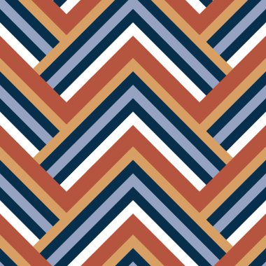 Klasik terracotta sembolü şekilsiz desen izi.