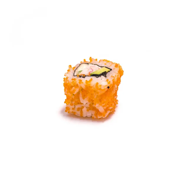 Japanese Food California Roll Isolated White Background — Stock Photo, Image