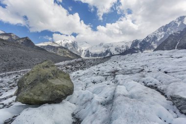Buzul huso Mountain, altay manzara yakınındaki. Rusya