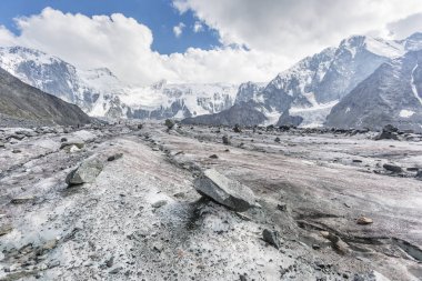 Buzul huso Mountain, altay manzara yakınındaki. Rusya