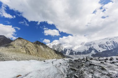 Buzul huso Mountain, altay manzara yakınındaki. Rusya