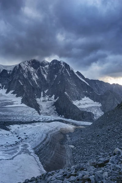 Pie Montaña Belukha Paisaje Altai Rusia — Foto de Stock